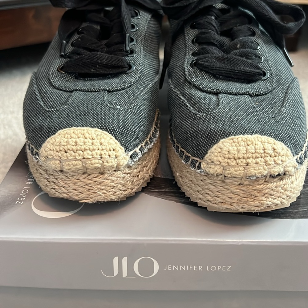 Jennifer Lopez Espadrille Sneakers NIB - Picture 5 of 7